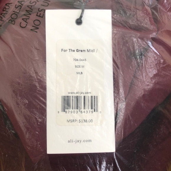 ALI & JAY For The Gram Midi Chiffon Dress Size M - Picture 3 of 4